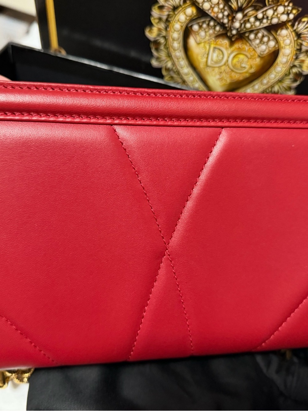 Dolce & Gabbana red Devotion bag - Picture 2 of 8